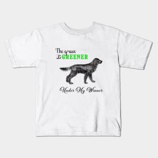 Dog Lover funny saying with Gordon Setter illustration Kids T-Shirt